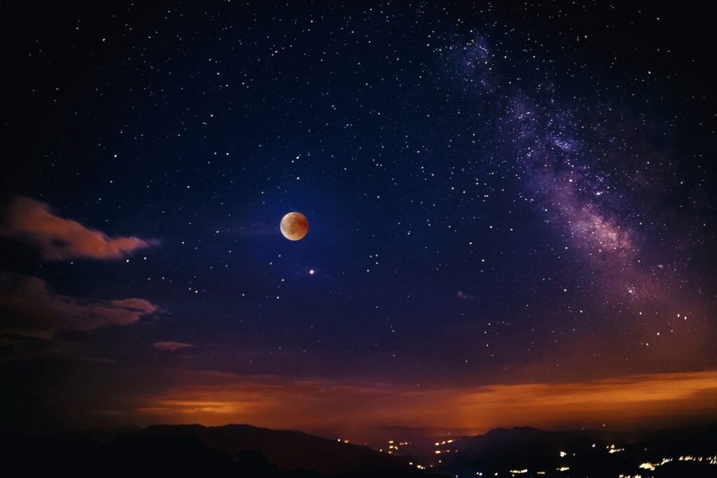 Red moon